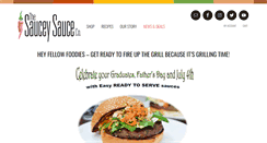 Desktop Screenshot of getsauceynow.com